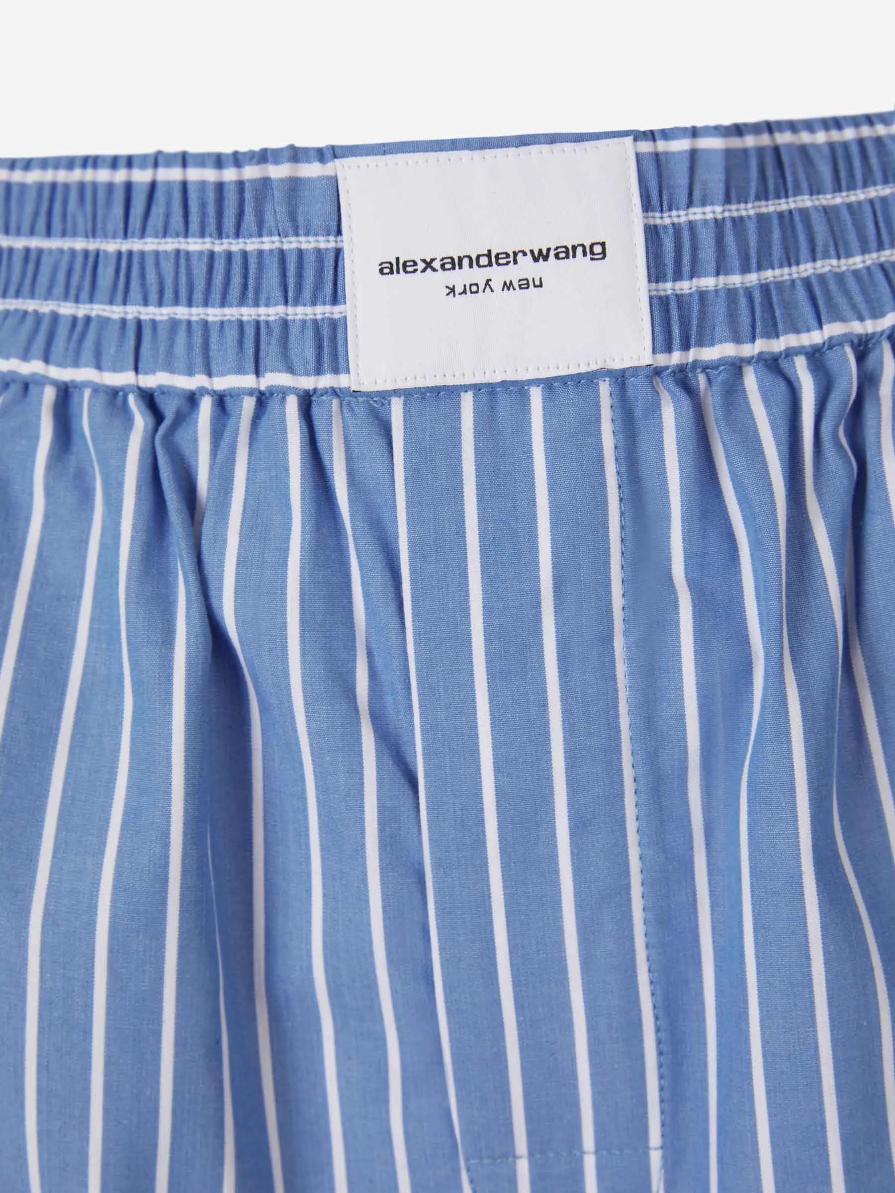 Alexander Wang Shorts Boxer Motivo Rayas