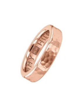 anillo tommy hilfiger champagne rose 18