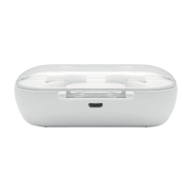 Auriculares personalizados estéreo TWS con base carga Twins