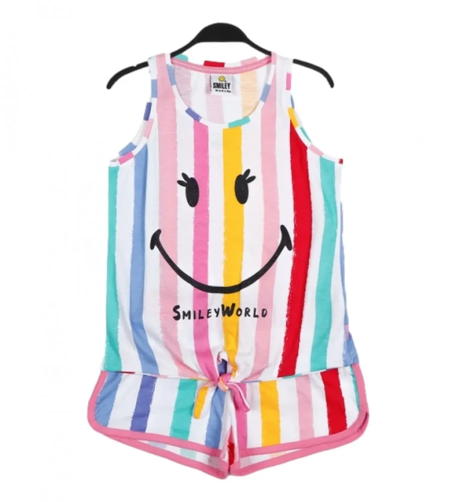 AZNAR INNOVA SMILEY PIJAMA TIRANTES RAINBOW MULTICOLOR