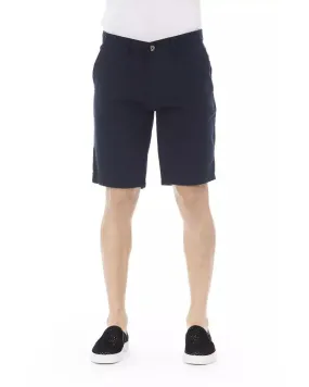 Baldinini Trend Solid Color Cotton Shorts