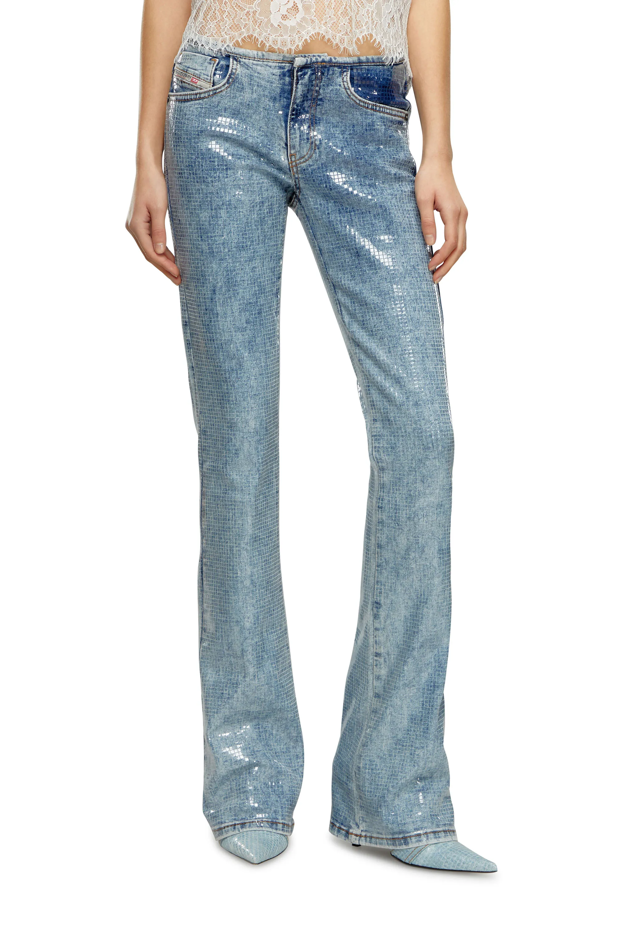 bootcut and flare jeans d-shark 0pgaa