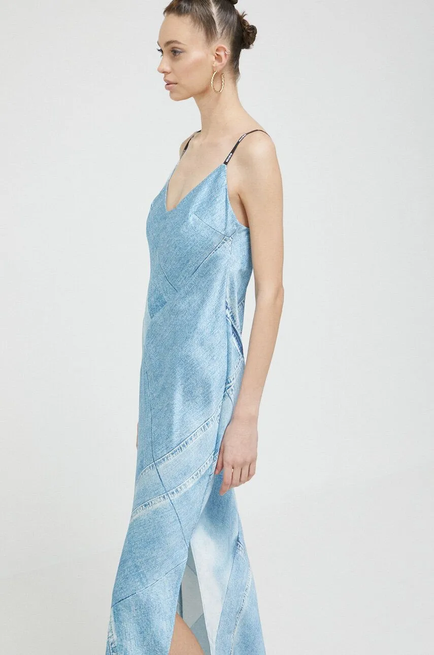 BOSS V-Neck Dress with Side Slit