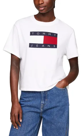 CAMISETA DE CORTE HOLGADO CON LOGO MUJER TOMMY JEANS