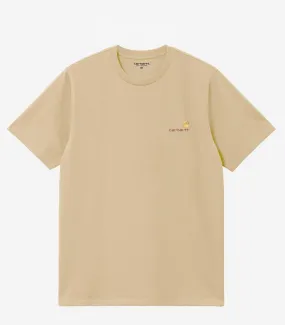 Carhartt WIP - Camiseta Para Hombre Amarilla - American Script T