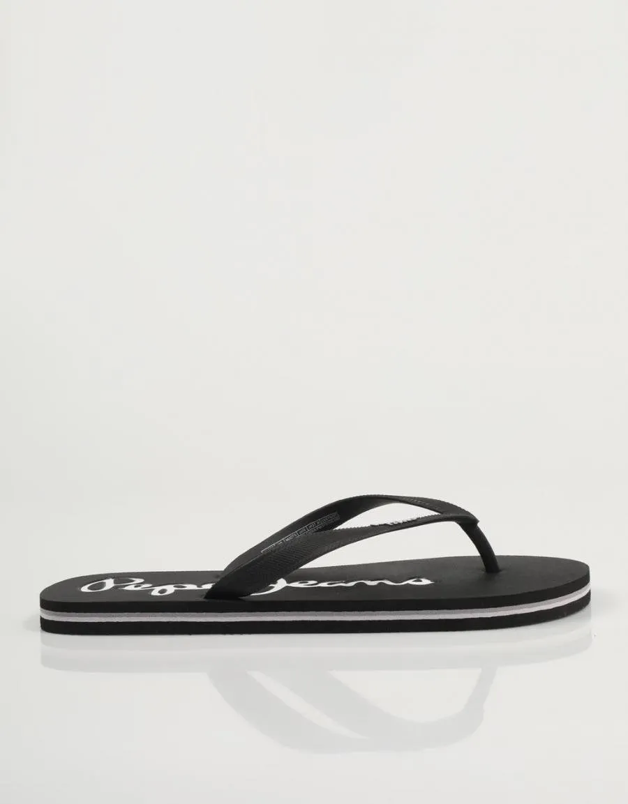  chanclas PEPE JEANS Bay en Negro 81656