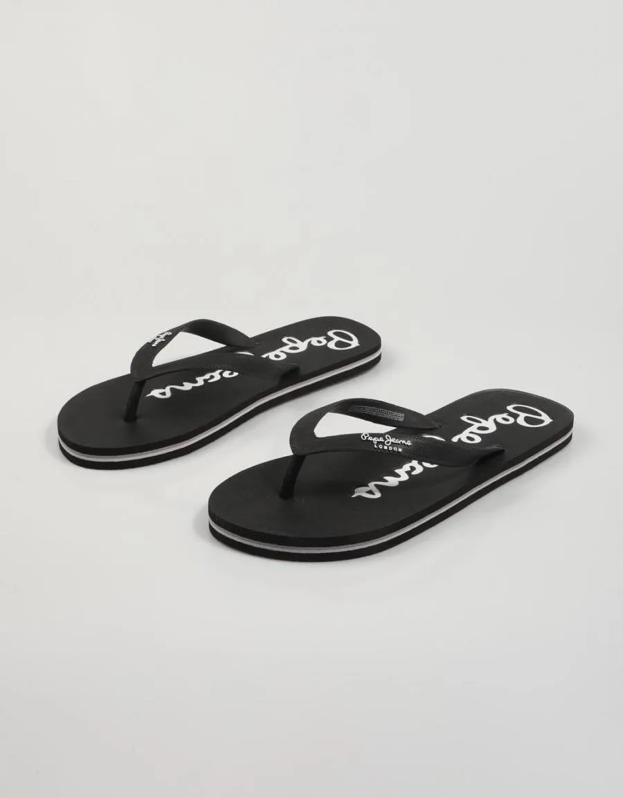  chanclas PEPE JEANS Bay en Negro 81656