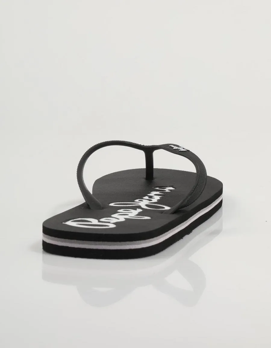  chanclas PEPE JEANS Bay en Negro 81656