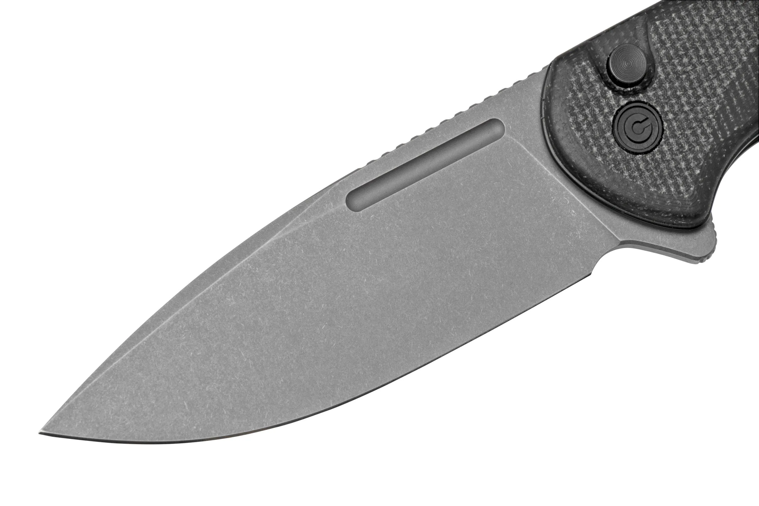 Civivi Conspirator C21006-1 Black Micarta, Stonewashed navaja