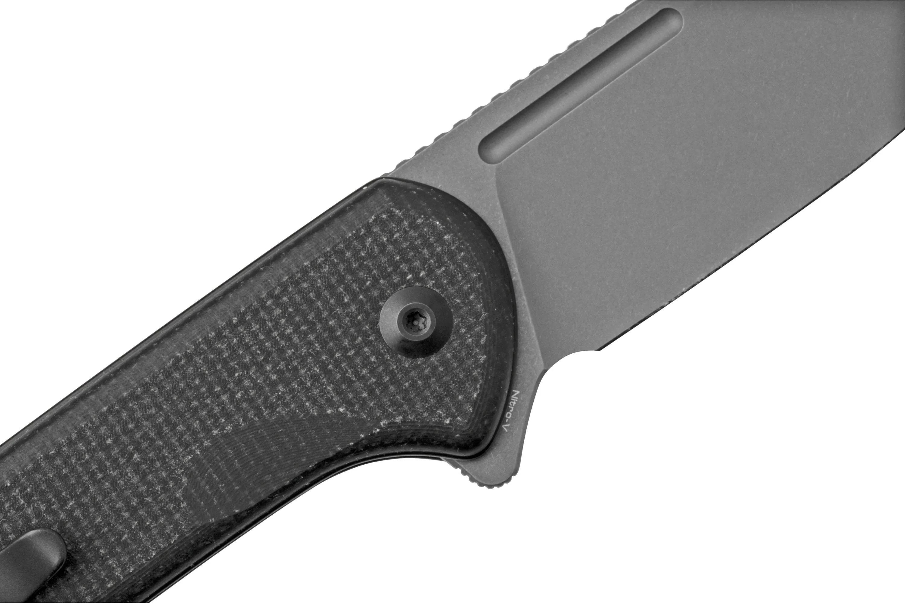 Civivi Conspirator C21006-1 Black Micarta, Stonewashed navaja