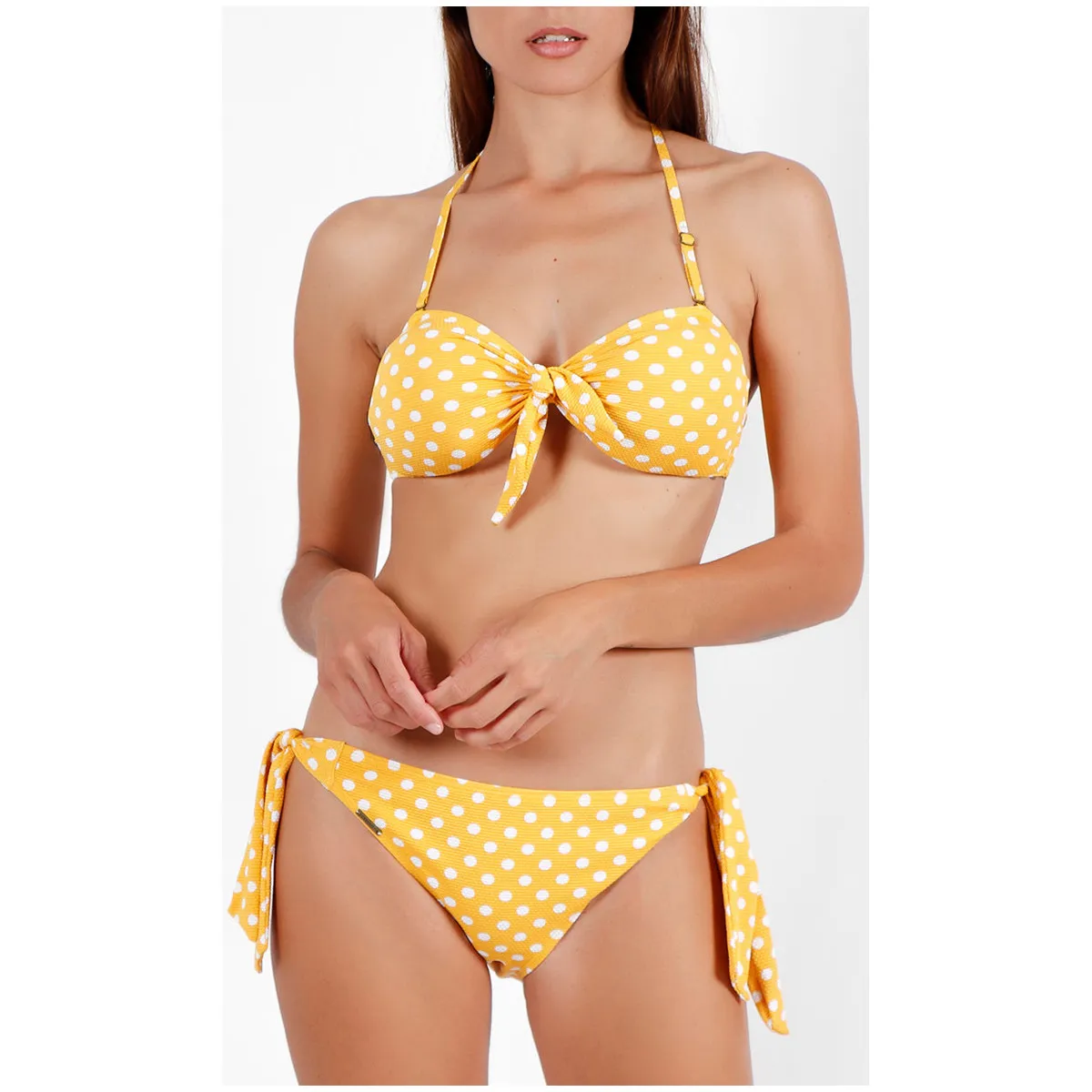Conjunto de bikini Life Dots  2 piezas push-up bandeau