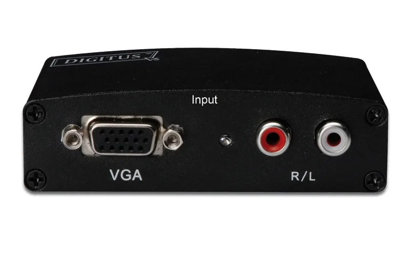Digitus - DS-40130 - Convertidor de VGA / Audio a HDMI