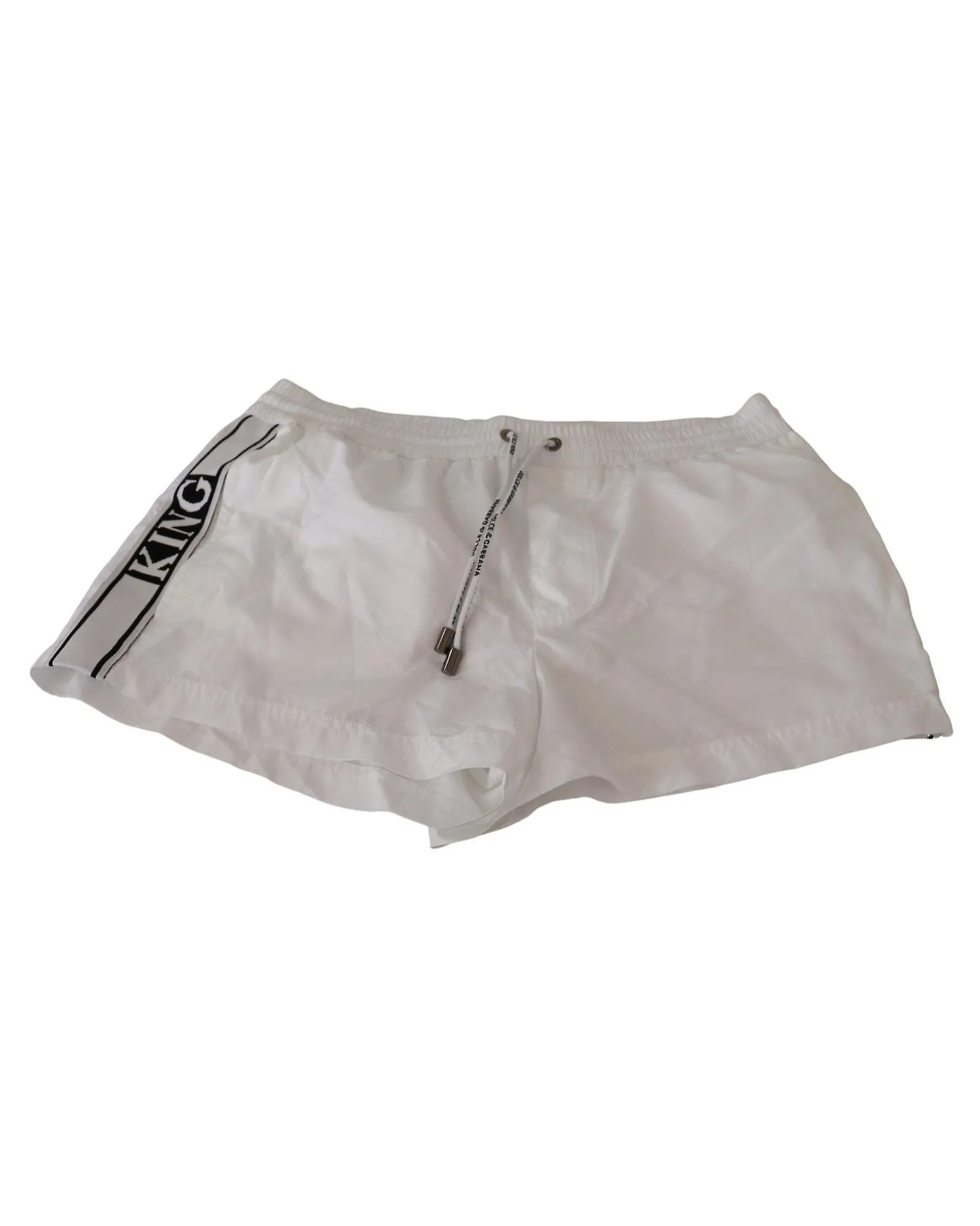 Dolce & Gabbana King Motive Swim Shorts