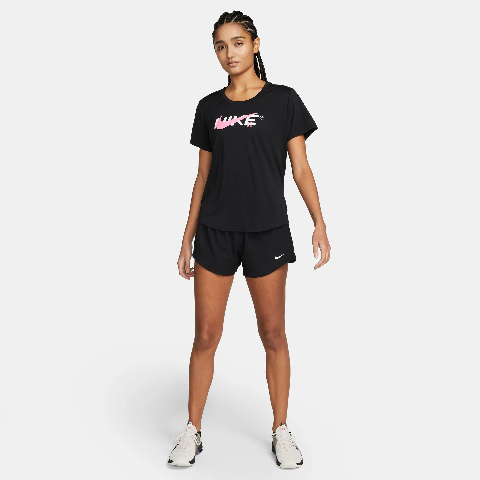 Dri-Fit One Mid Rise 3in Shorts Mujeres