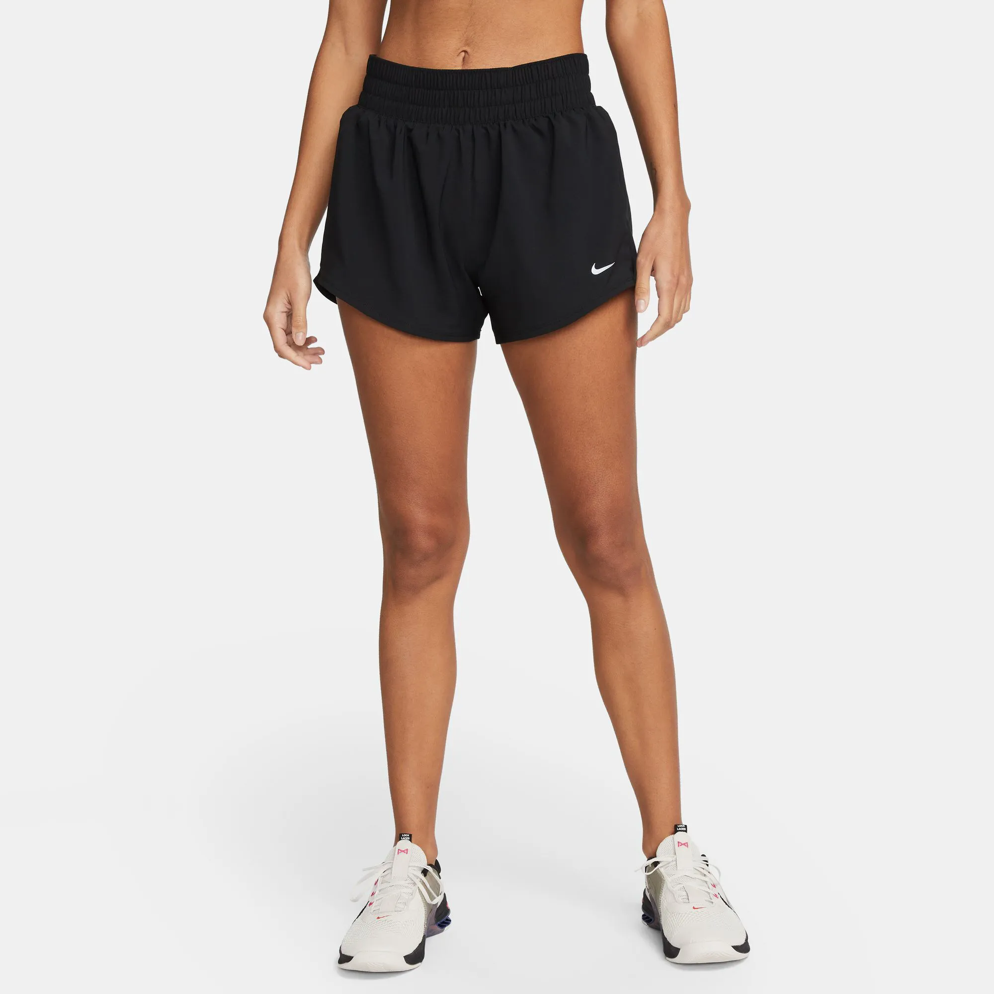 Dri-Fit One Mid Rise 3in Shorts Mujeres