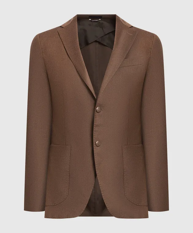 Jeordie's Brown wool blazer