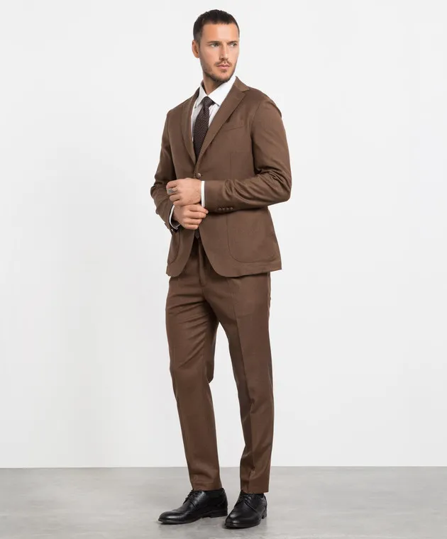 Jeordie's Brown wool blazer