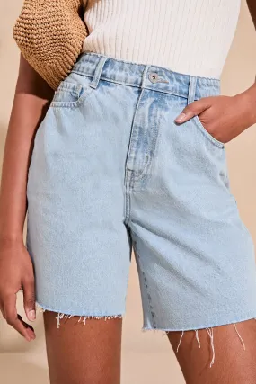 Lipsy Denim Bermuda Shorts