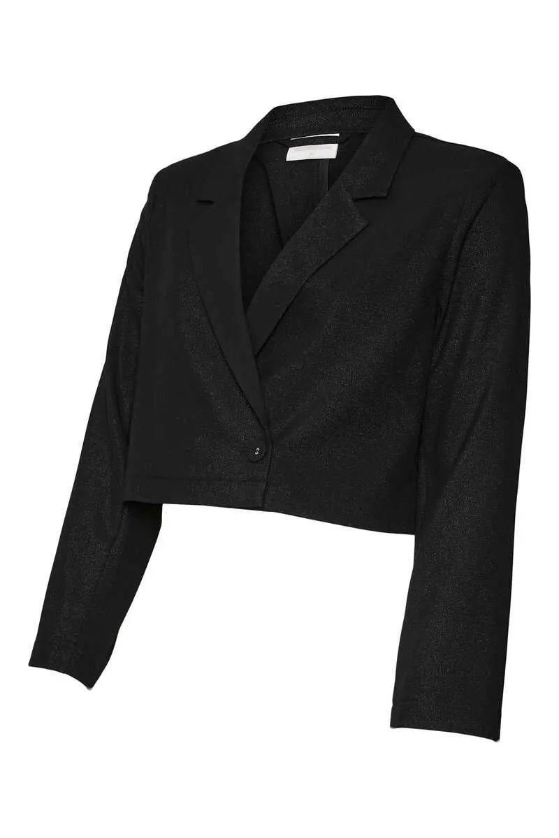 Mamalicious Blazer glitter maternity