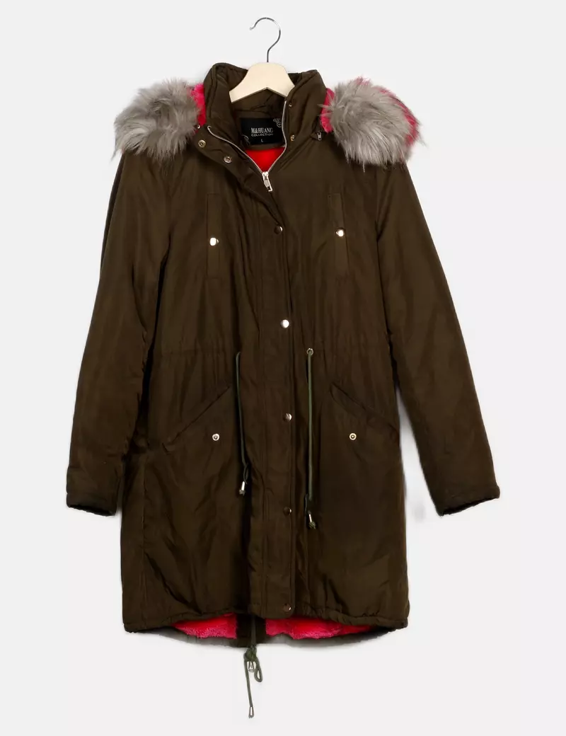 M&HUANG Parka pelo