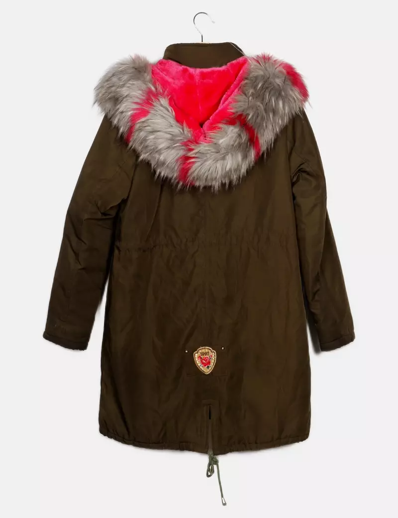 M&HUANG Parka pelo