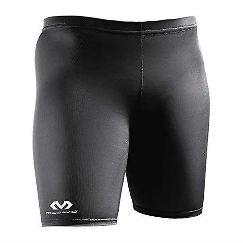 McDavid 704 Womens Compression Shorts Hamstring Muscles Support Black