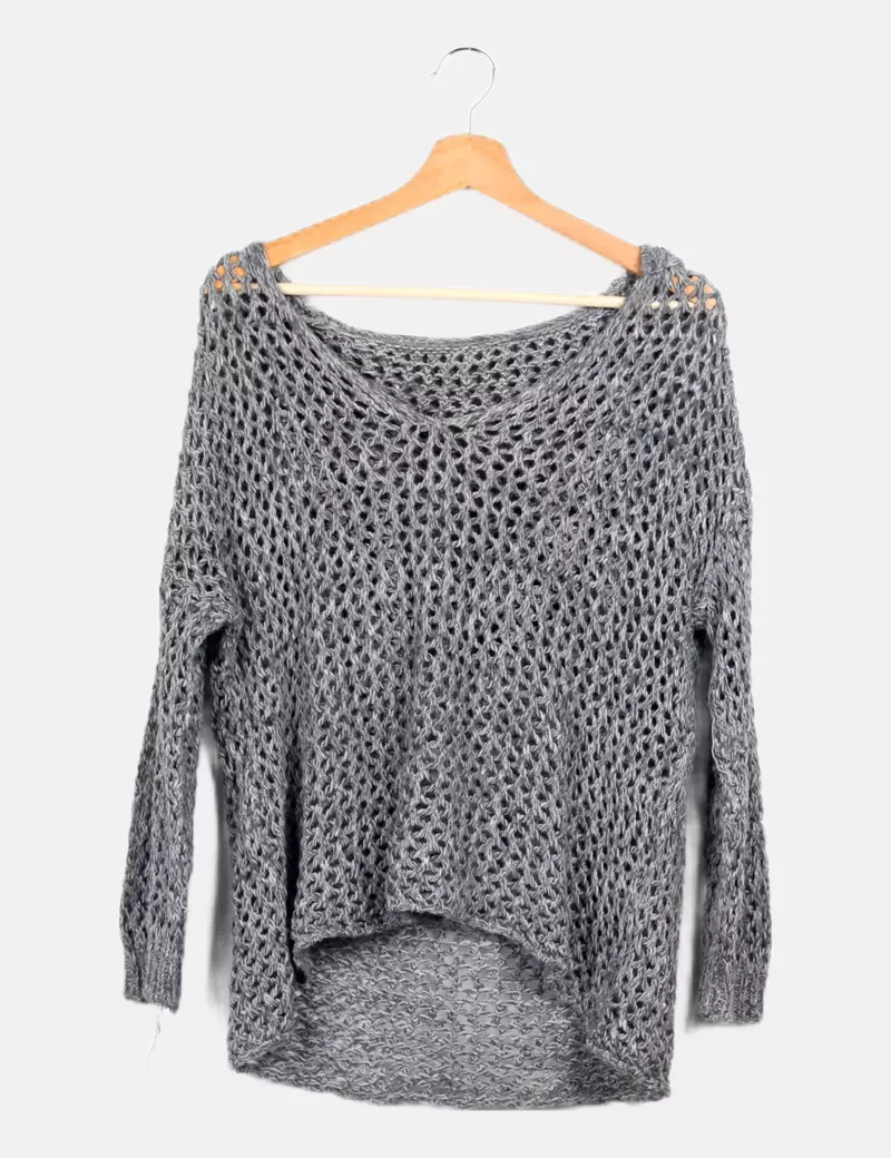 NoName Jersey gris calado