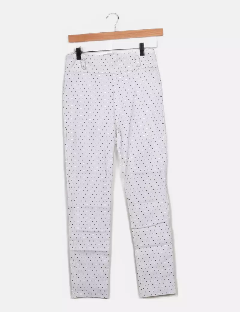 NoName Pantalón blanco elástico