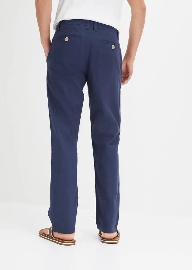 Pantalón chino Azul marino