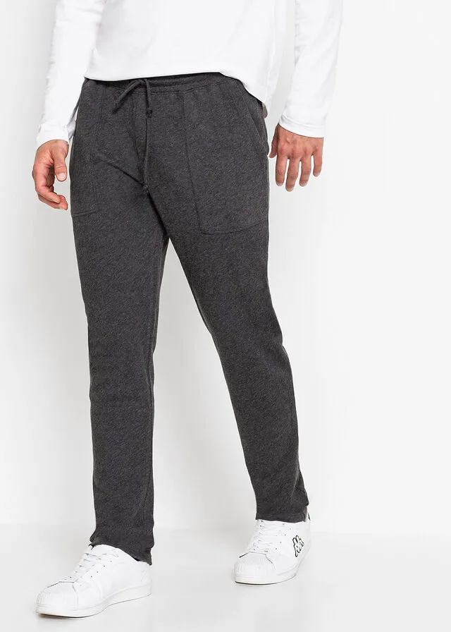 Pantalón de chándal Azul oscuro-gris oscuro jaspeado