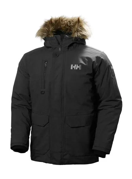 parka helly hansen svalbard negro