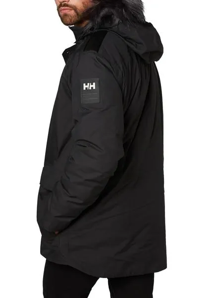 parka helly hansen svalbard negro