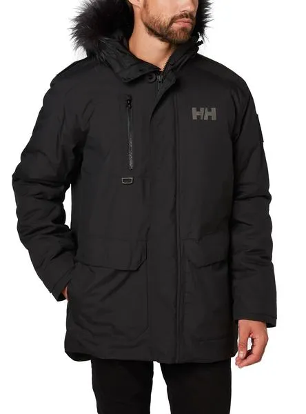 parka helly hansen svalbard negro