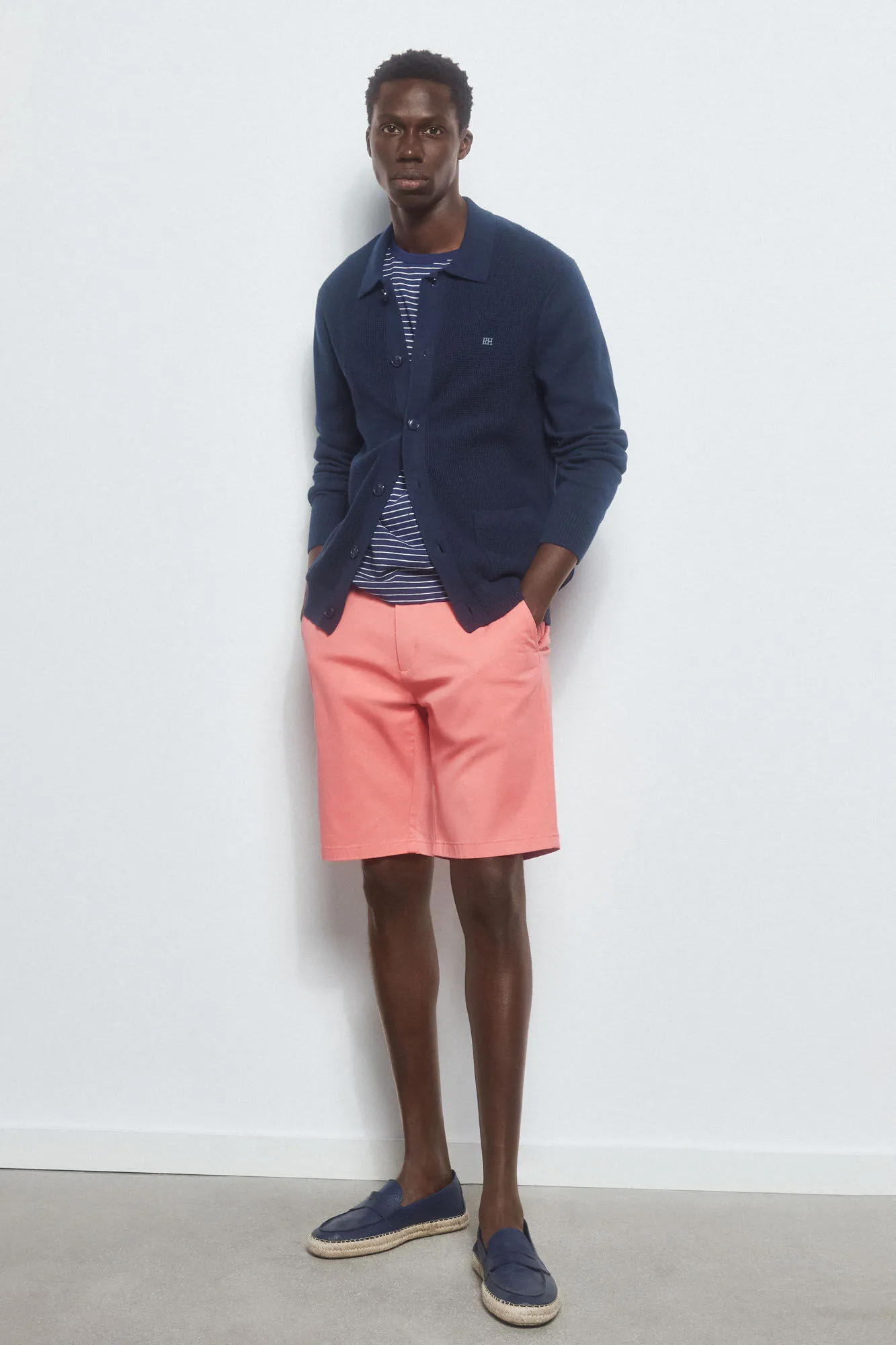 Premium Flex chino-style Bermuda shorts 