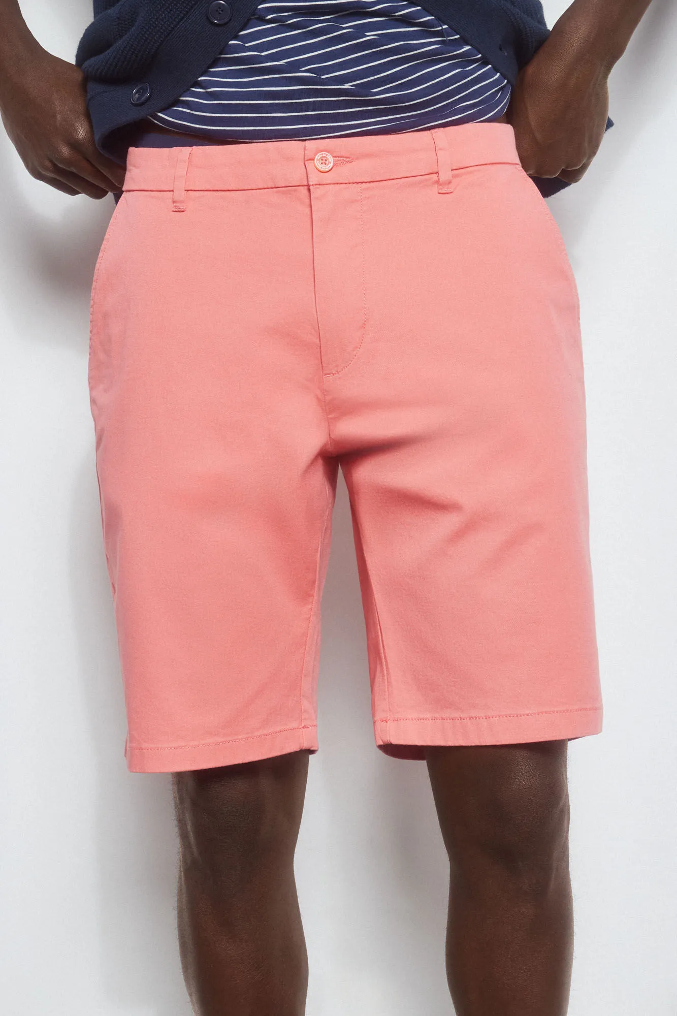 Premium Flex chino-style Bermuda shorts 