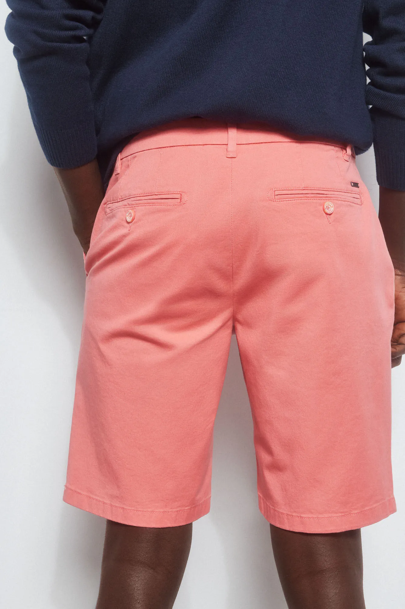 Premium Flex chino-style Bermuda shorts 