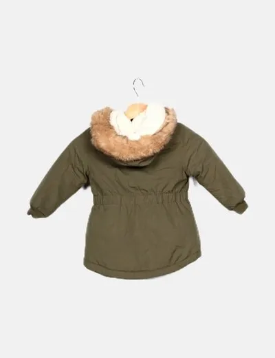 Primark Parka basica verde