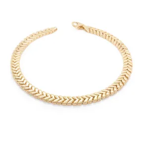 Pulsera Aurum GARLAND LINK - Oro 18k amarillo - 19cm