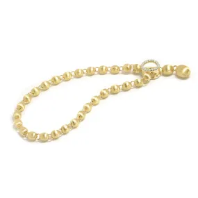 Pulsera Dancing in the rain ELITE - oro 18k combinado - 0.18ct