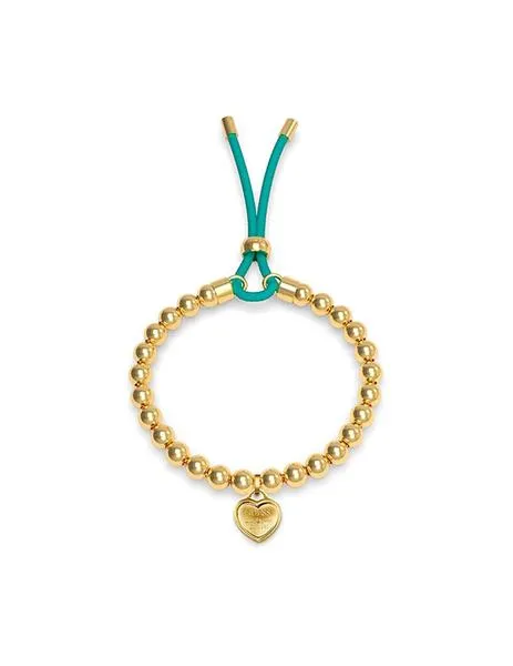 pulsera guess my friend cuore gold blue