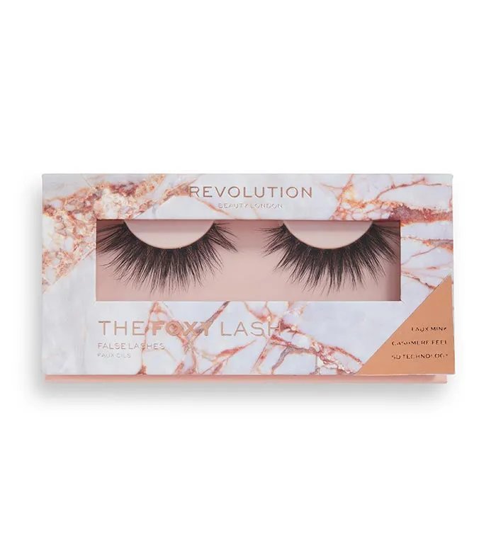 Revolution - Pestaas postizas 5D Cashmere Faux Mink - The Foxy Lash