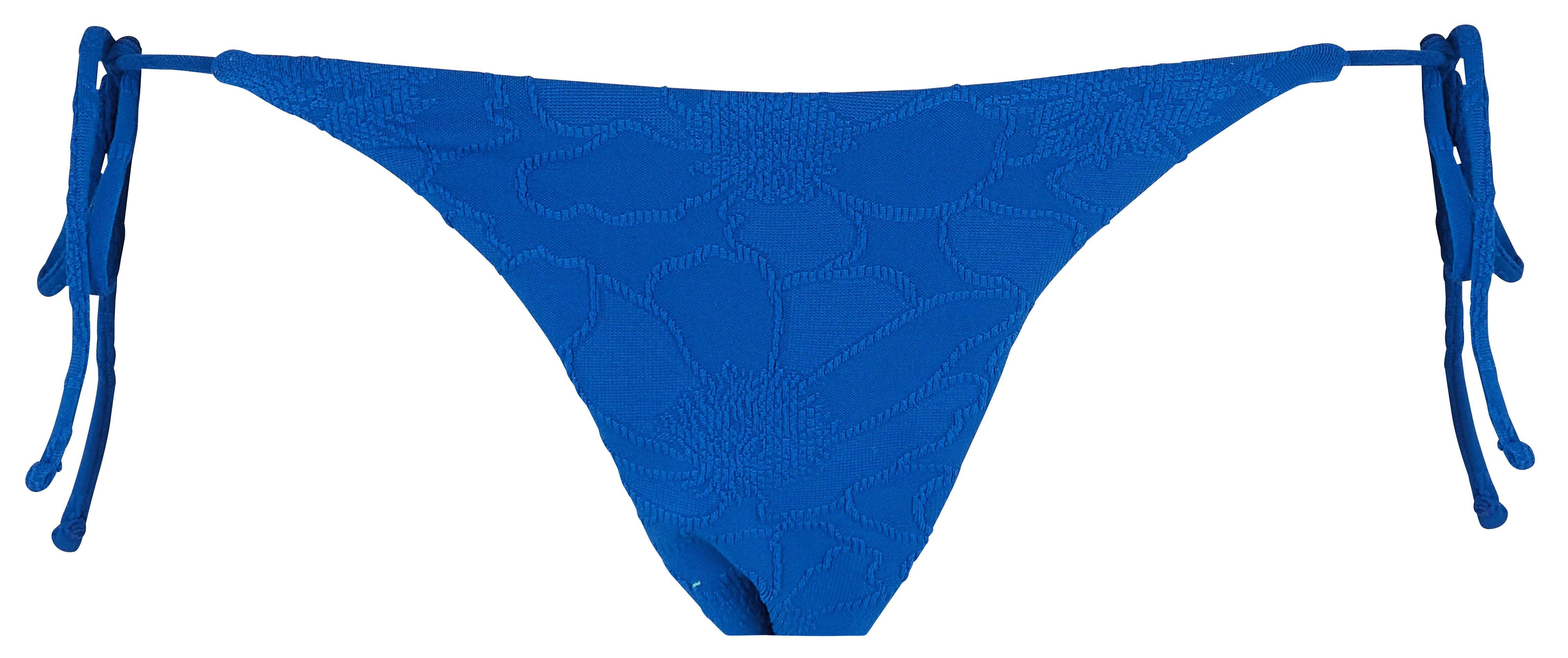 ROBIN COLLECTION Royale - Braguita de bikini de jacquard en azul