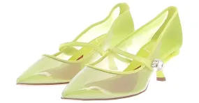 ROGER VIVIER Tacones T.EU 39 Cuero charol Verde 