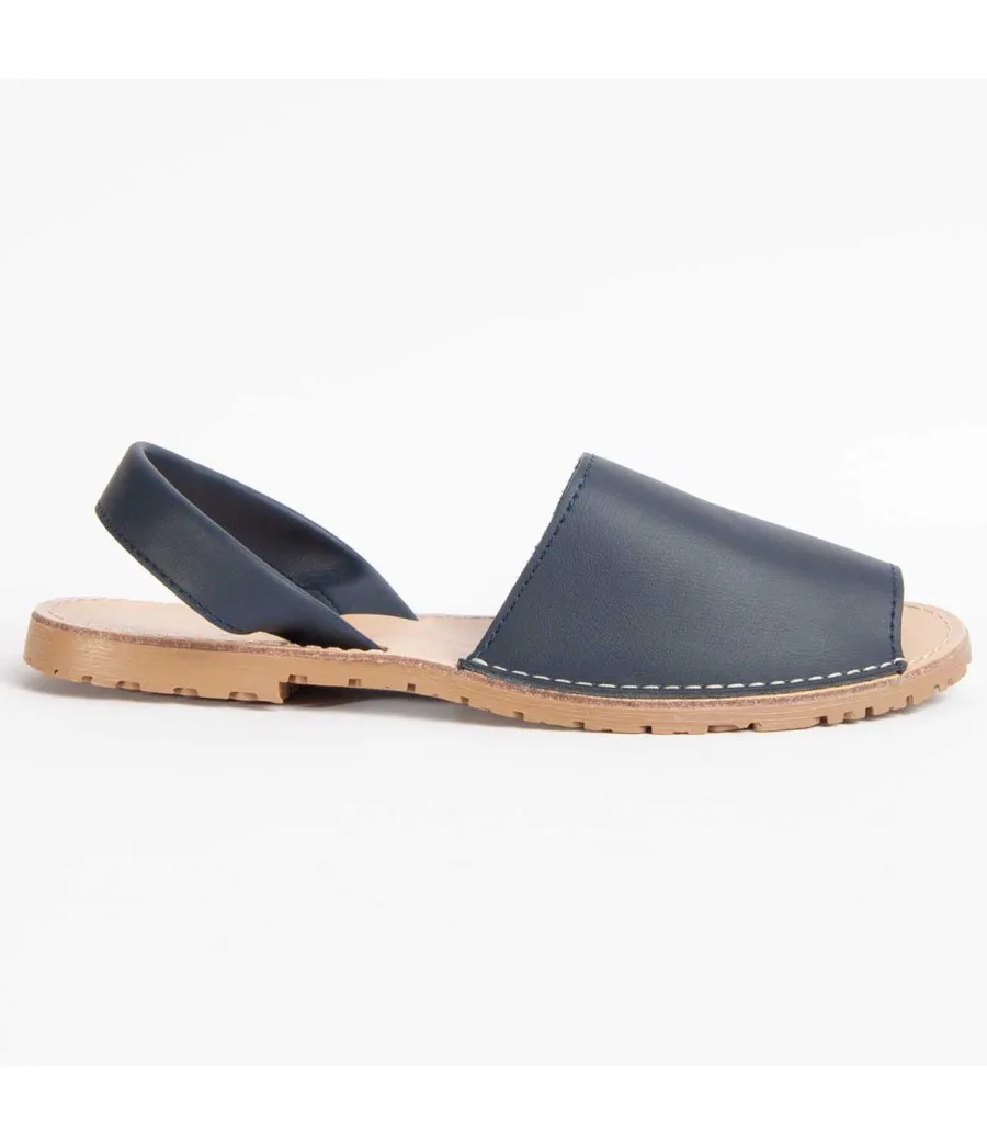 Sandalia De Piel Para Mujer.  Purapiel  Ibizen2  98600