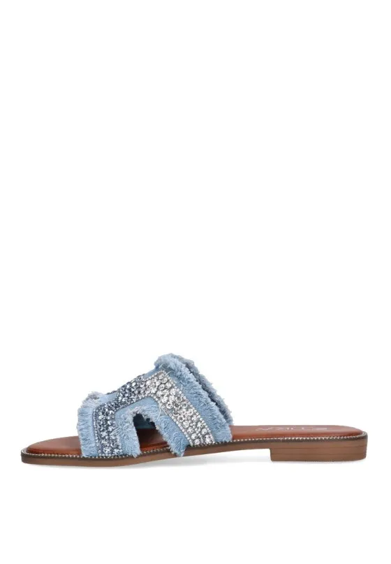 Sandalia ETIKA 10050 azul jeans