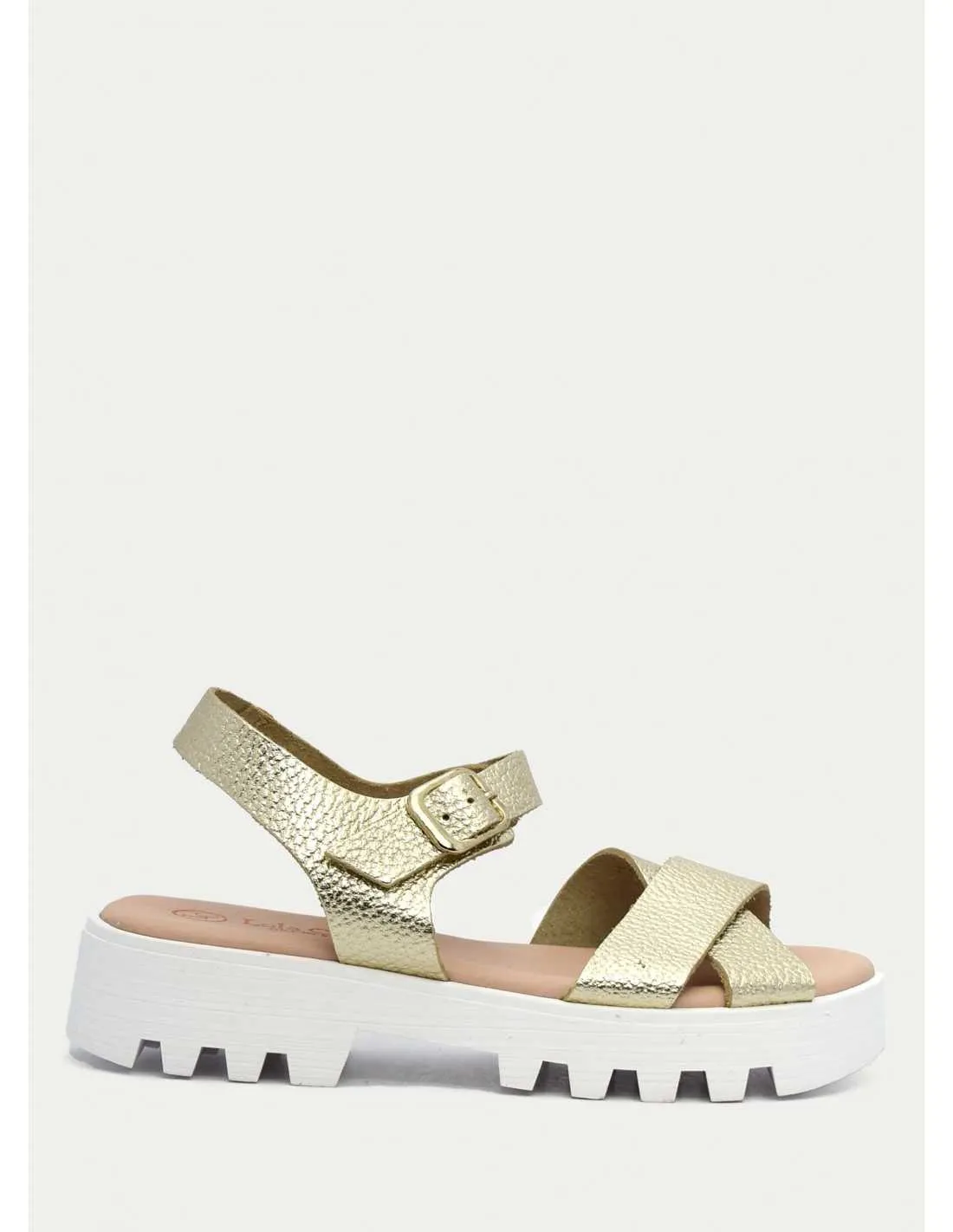 SANDALIAS LOLA CANALES KIDS 3902 ORO 