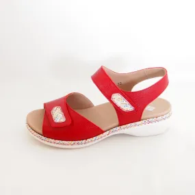 Sandalias Piesanto 230802 Rojo