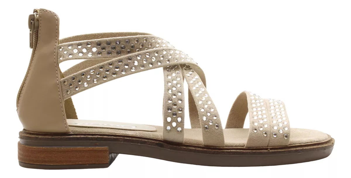Sandalias Viamo Ginza Mujer Bajas Cruzadas Comodas Carg