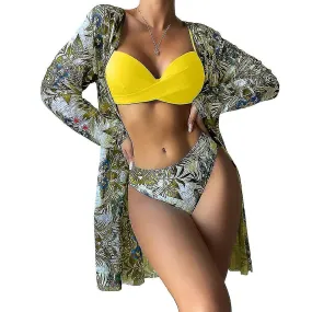 Sexy Bikini Set Vrouwen Effen Beachwerar Zee Surf Dragen Hoge Taille Badmode Vrouwelijke Biquini Badpak String Zomer Badpak