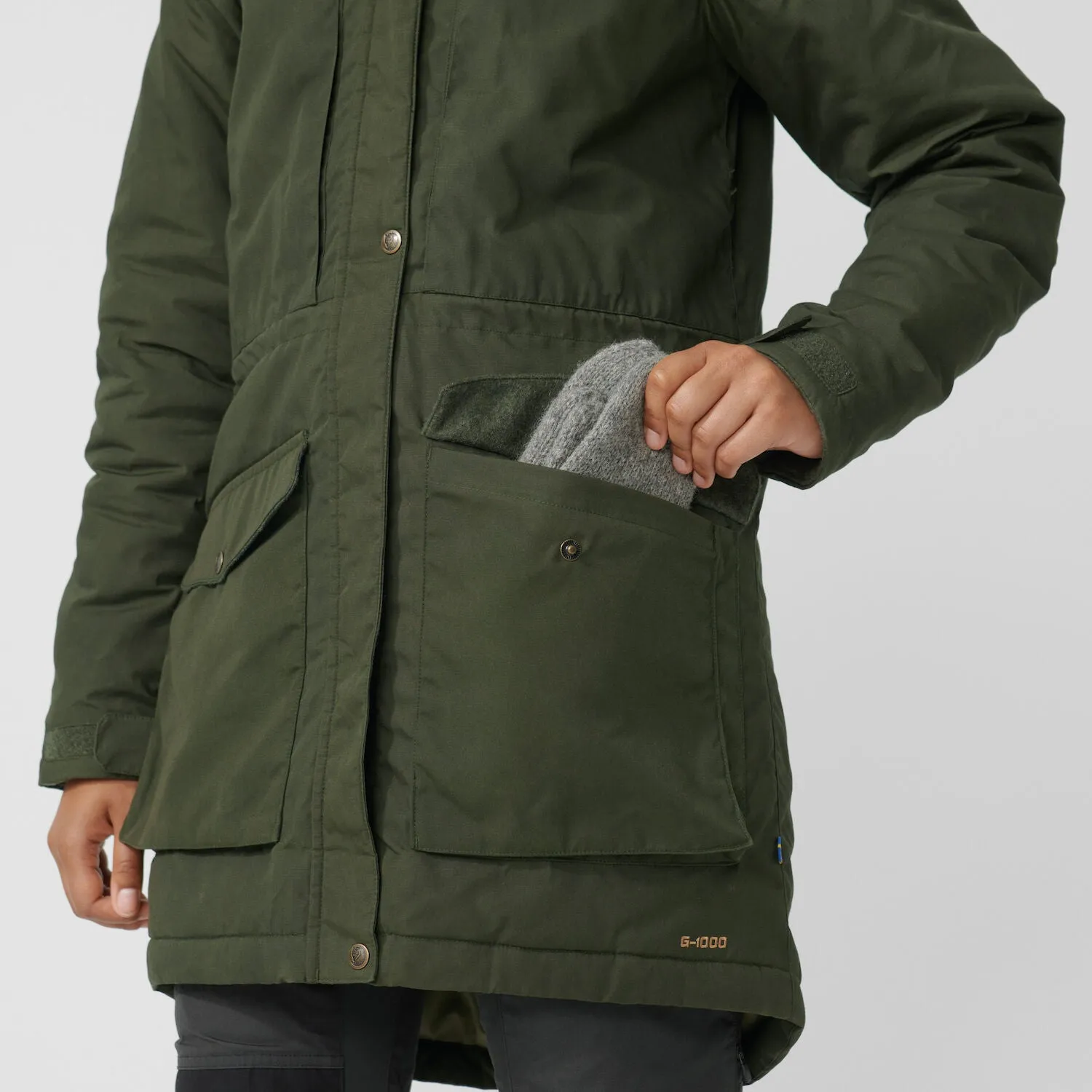 Singi Wool Padded Parka Mujer